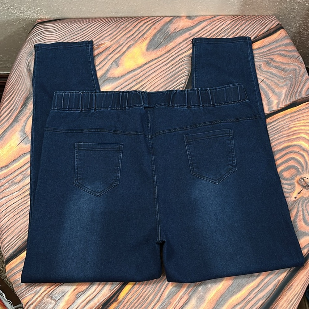 NWT Jeggings Love Sweet 5XL Dark Blue - Picture 6 of 8
